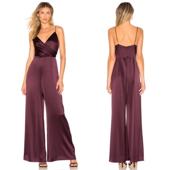 Jill Stuart Pants - JILL JILL STUART Side Draped Jumpsuit